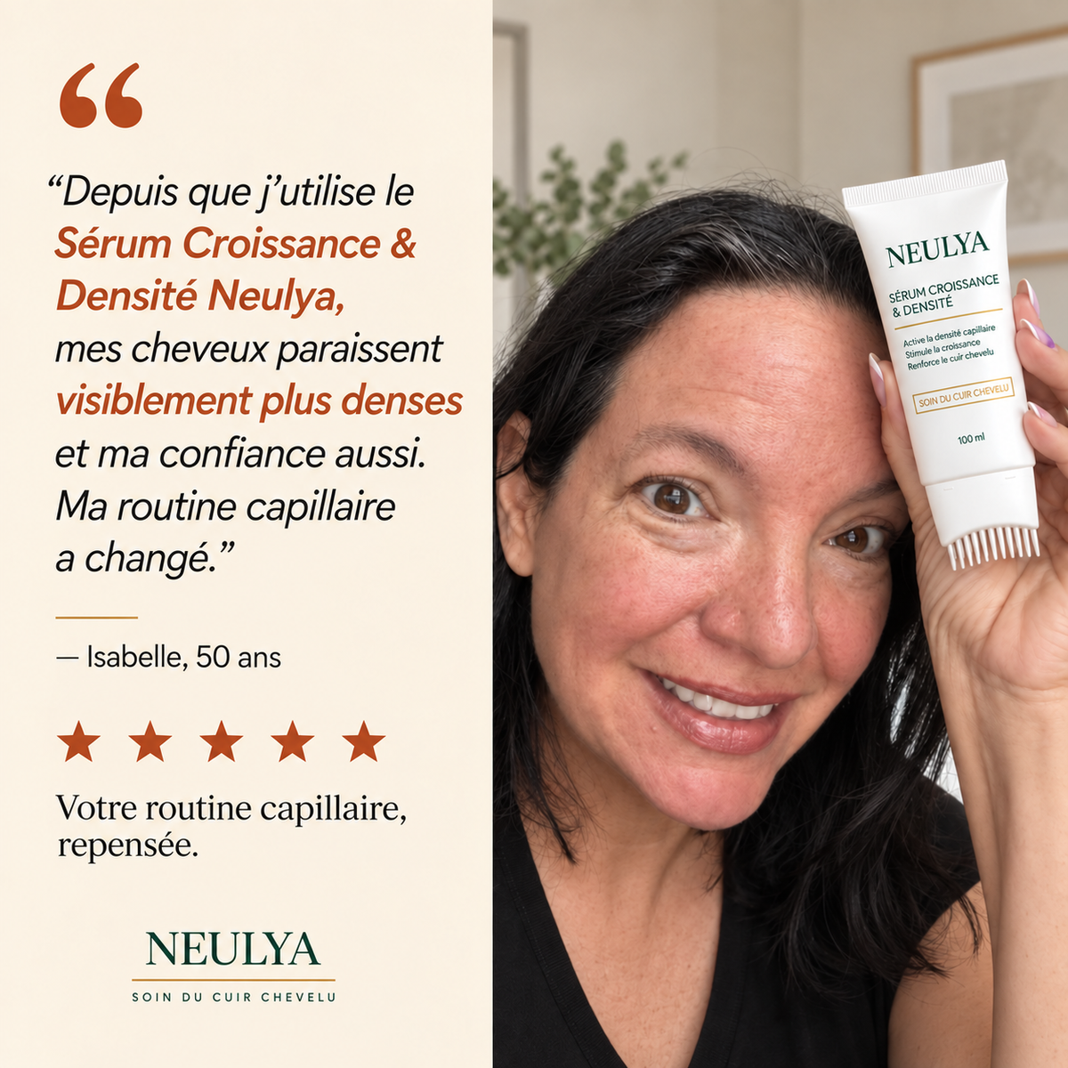 NEULYA - Sérum Repousse & Densité